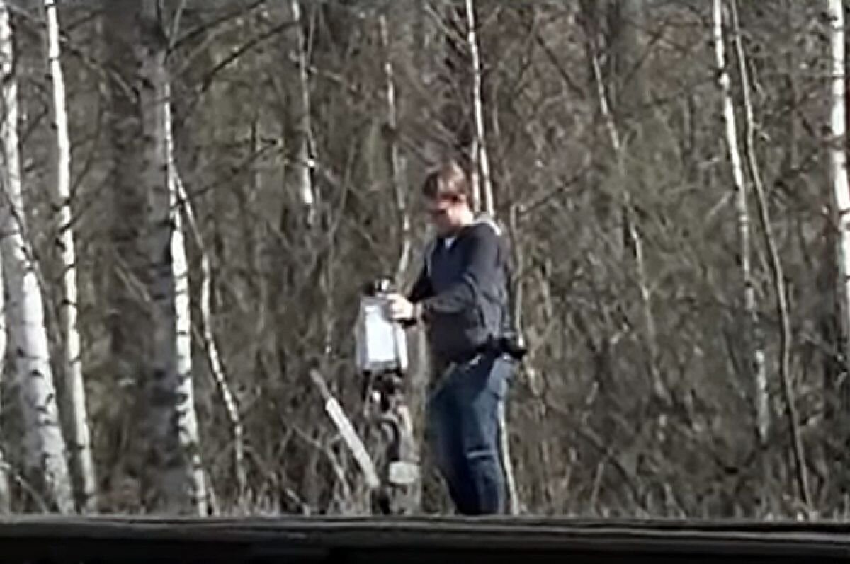 Американский шпион за работой