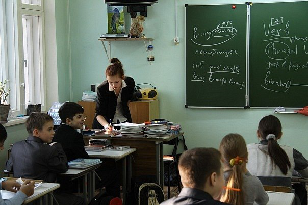 Школьный «день наоборот»: мой первый урок целой группе детишек 
