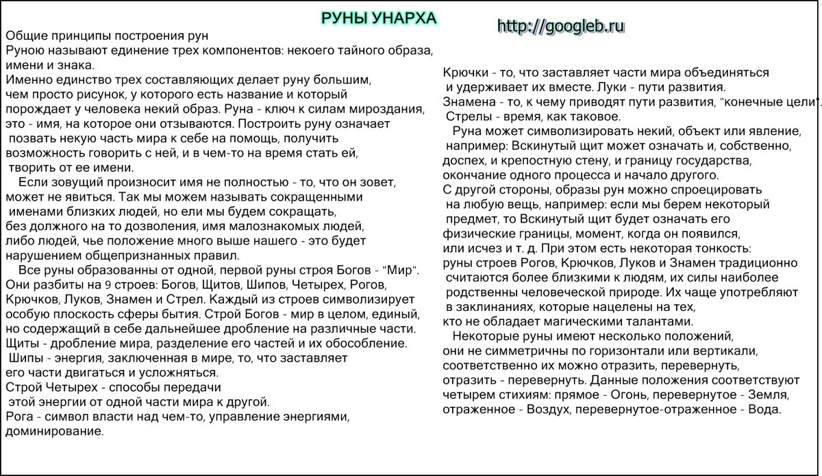 Руны унарха значение изображение