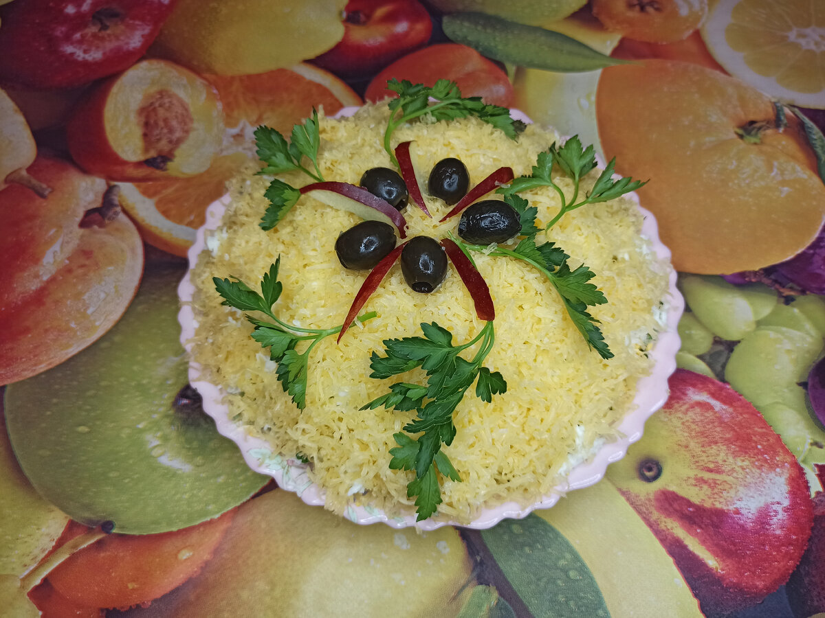 Фото приготовленного по данному рецепту салат "Мимоза".