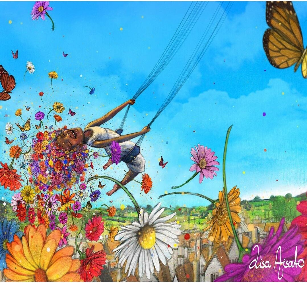 Лиза Айсато (Lisa Aisato). В этой иллюстрации особо ощущается эта связь человека с его телом и душой. 