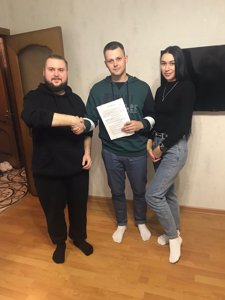 Счастливые молодожёны!