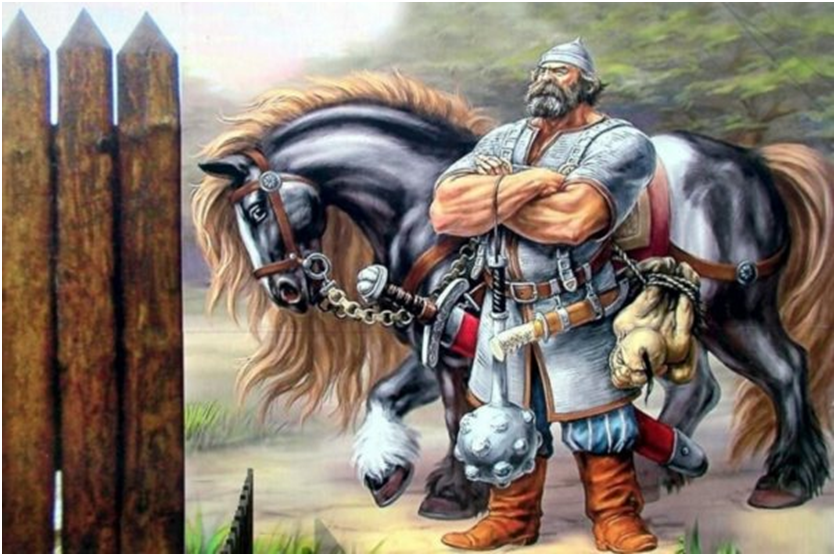 Илья Муромец и Соловей разбойник. Изображение из открытых источников