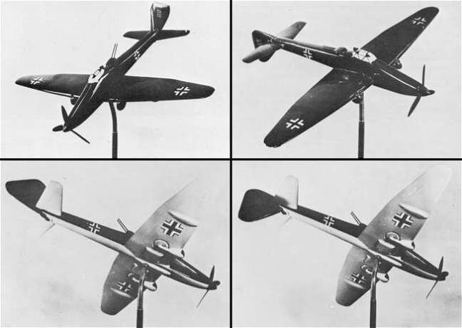 Явственно видны отличия Ju-287 от продувочной модели Ju-187 представленной выше. Фото и иллюстрации взяты из открытых источников и принадлежат их авторам.