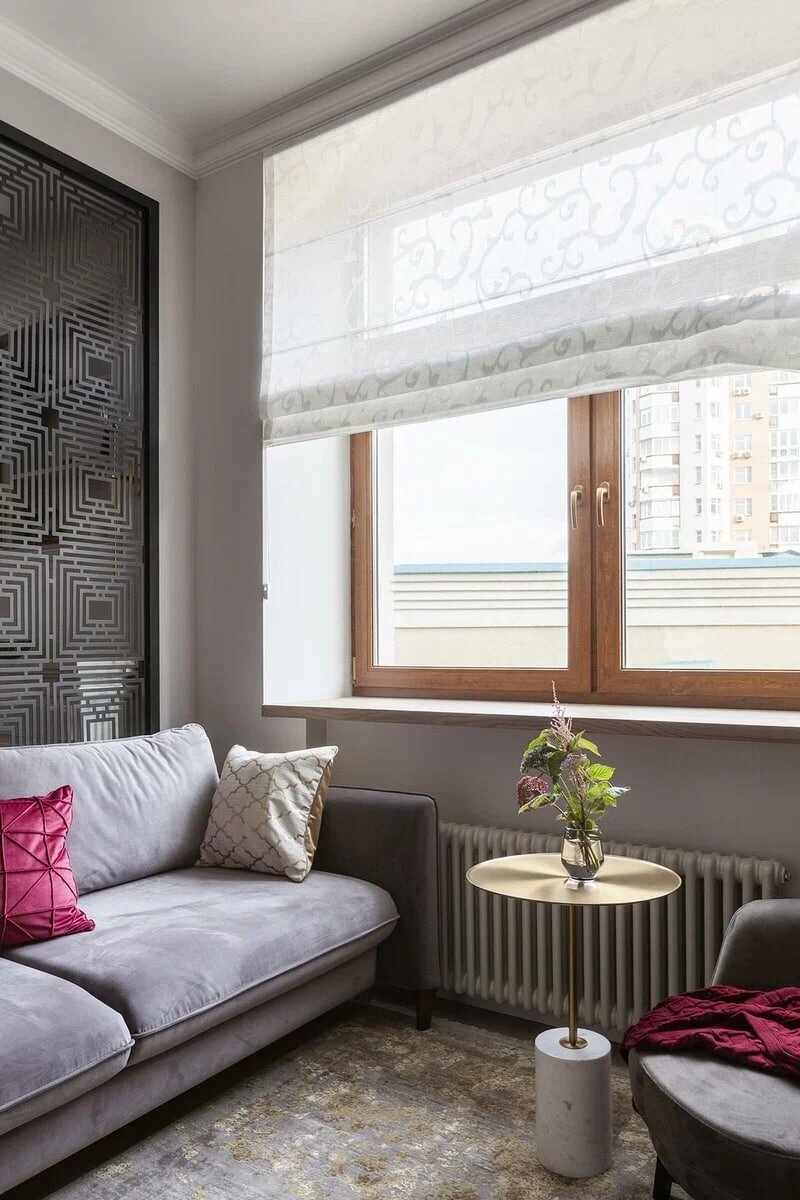 Изысканность и элегантность. Отличная организация пространства на 45 кв.м. старой сталинки