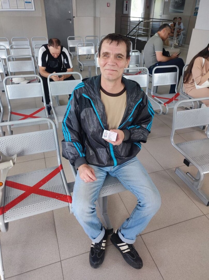 Виталий с восстановленными водительскими правами