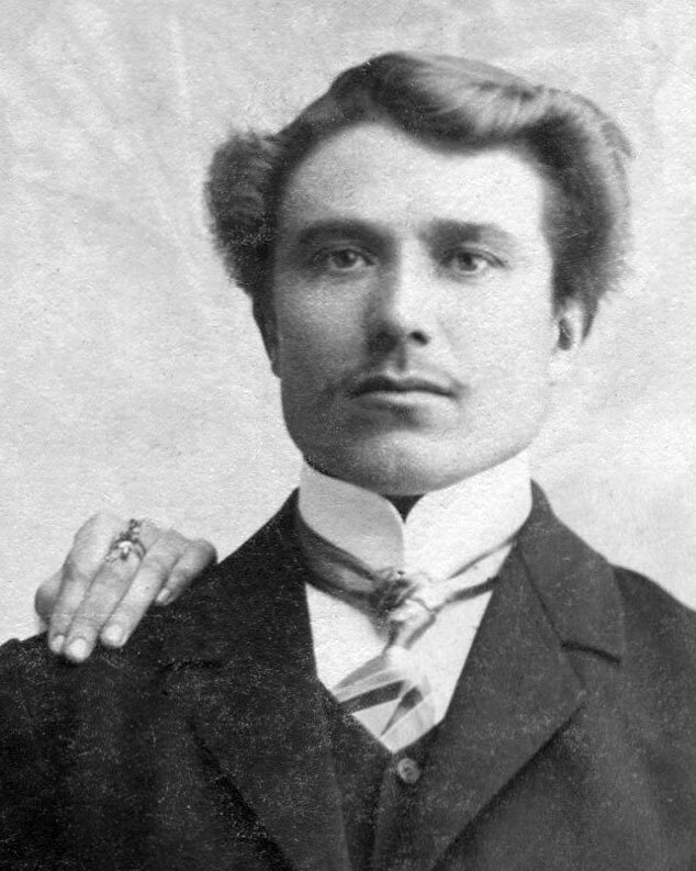 Крестьянин Дмитрий Шаршуков. Фрагмент фотографии Ивана Филатова