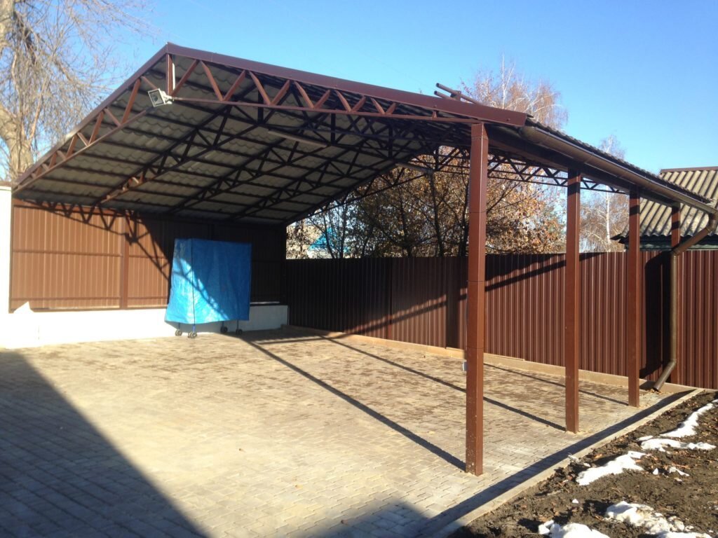 навесы на заказ в Уфе