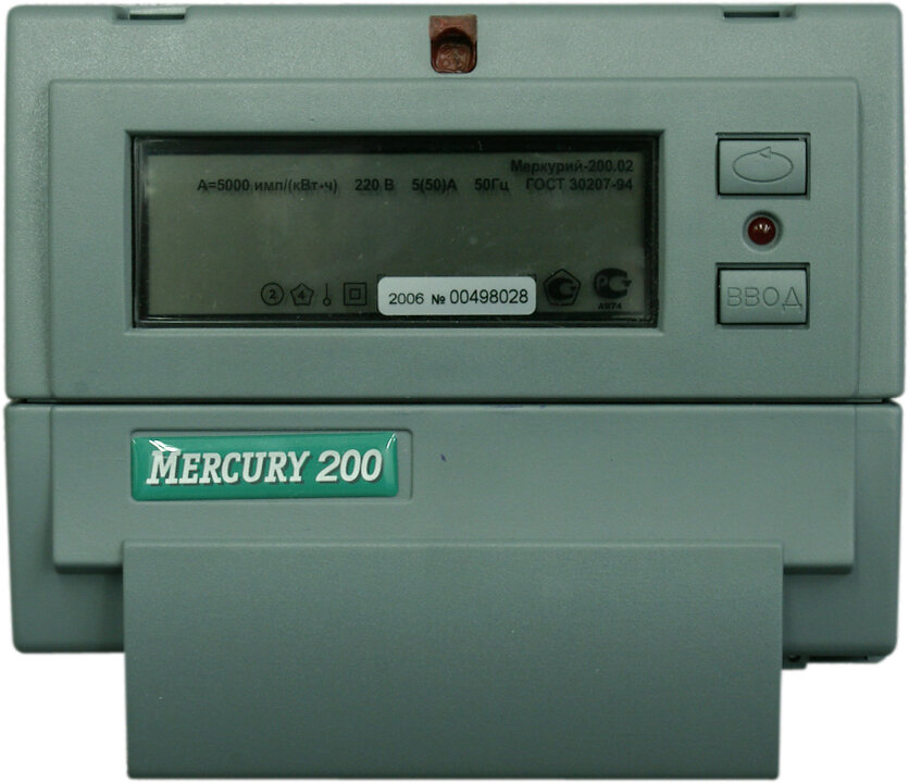 Рисунок 1. Электронный счетчик электроэнергии