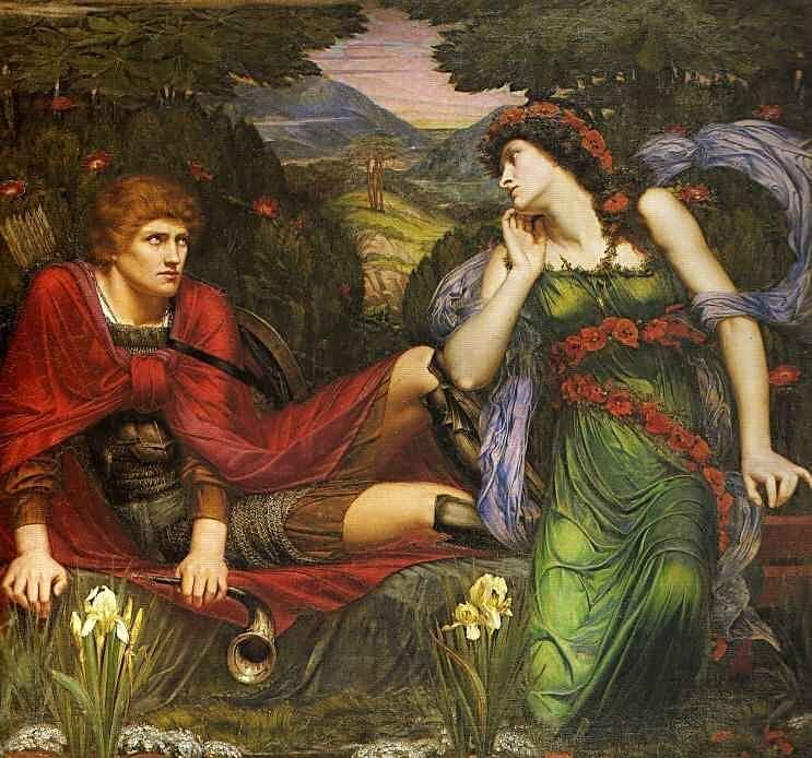 Фотография 1. Сидни Гарольд Метьярд «Венера и Адонис»