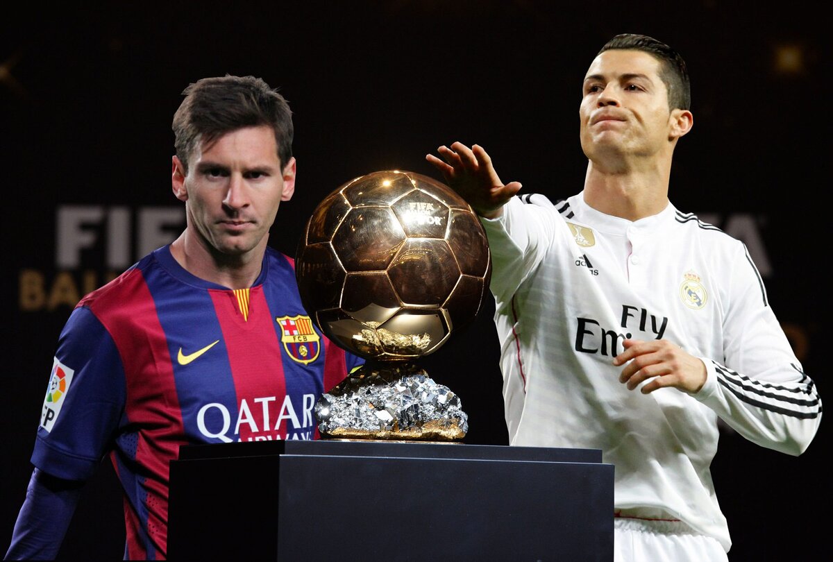 Лионель Месси и Криштиану Роналду