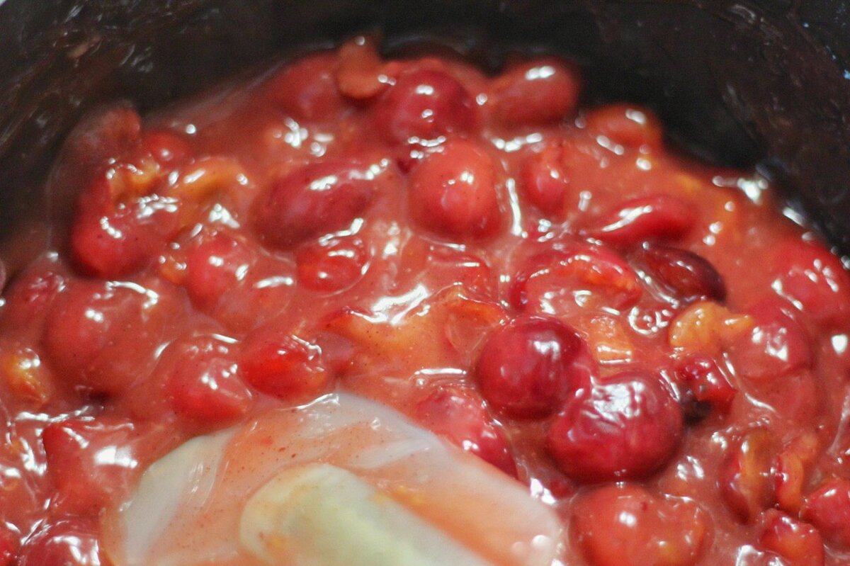 главное не дать превратиться смеси в джем