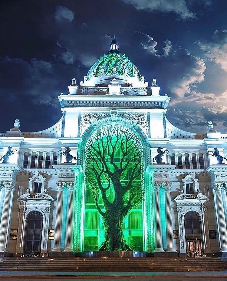 Это наш дворец Земледелия