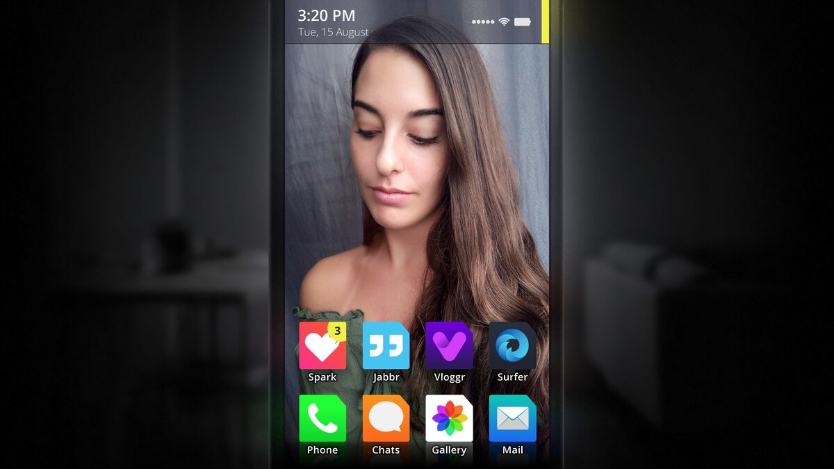 Так выглядит рабочий стол телефона, с помощью которого мы будем добывать улики и разгадывать головоломки.