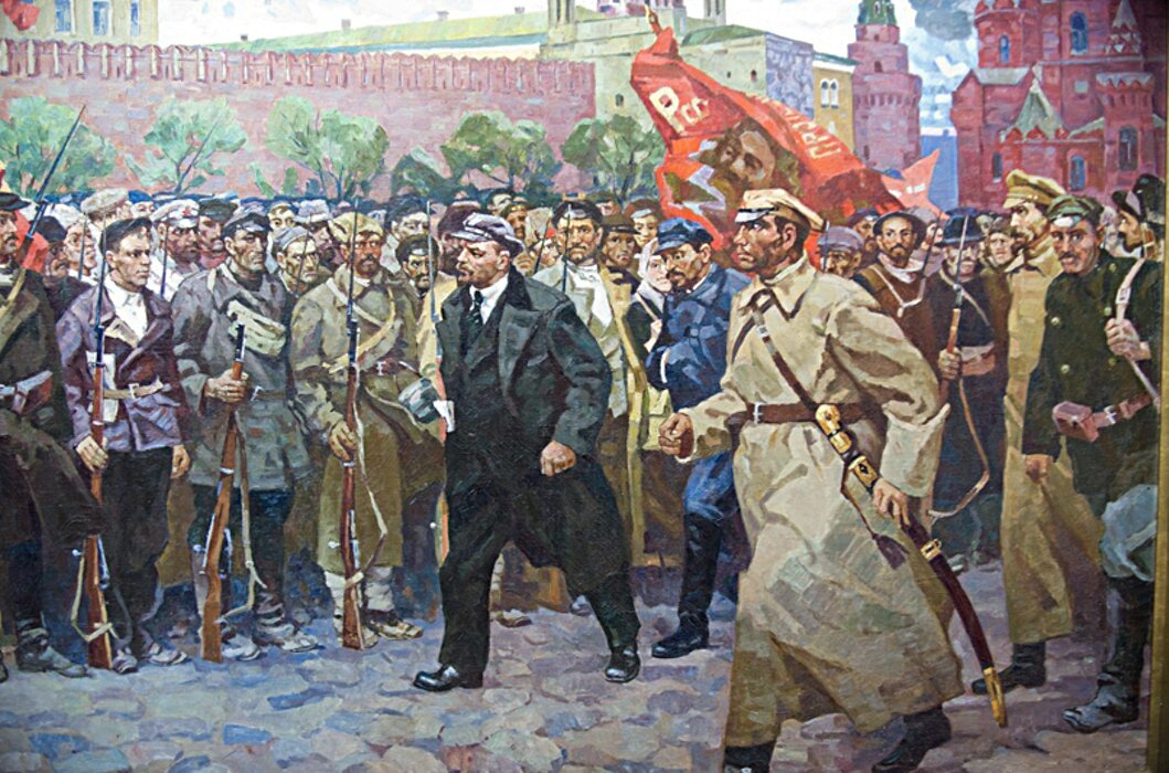 Картины октябрьской революции 1917