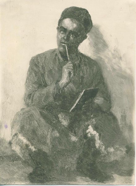 Рис. "Шакирд". Неизвестный автор. Фото: Национальный музей РТ