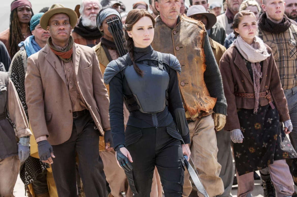 Голодные игры, кадр из фильма.