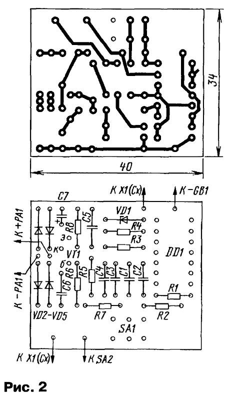 Самодельный тестер для проверки оксидных конденсаторов на ЭПС (ESR ...