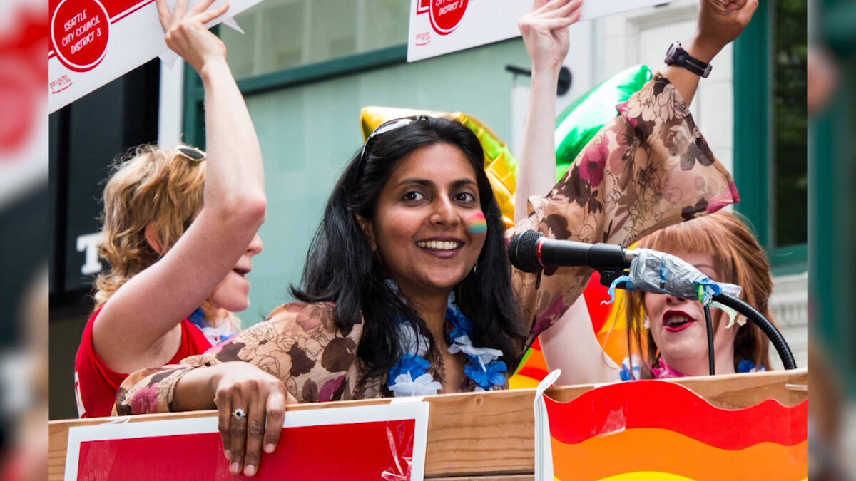 Кшама Савант в своей стихии 