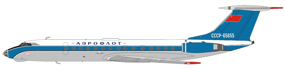 202006 - Tupolev Tu134A Aeroflot CCCP-65655