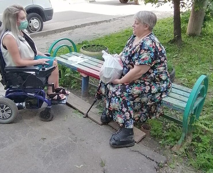 В Твери депутат Козлова поддержала инвалидов