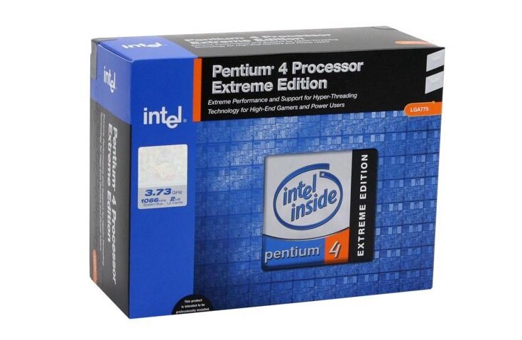  Intel Pentium 4 580J 