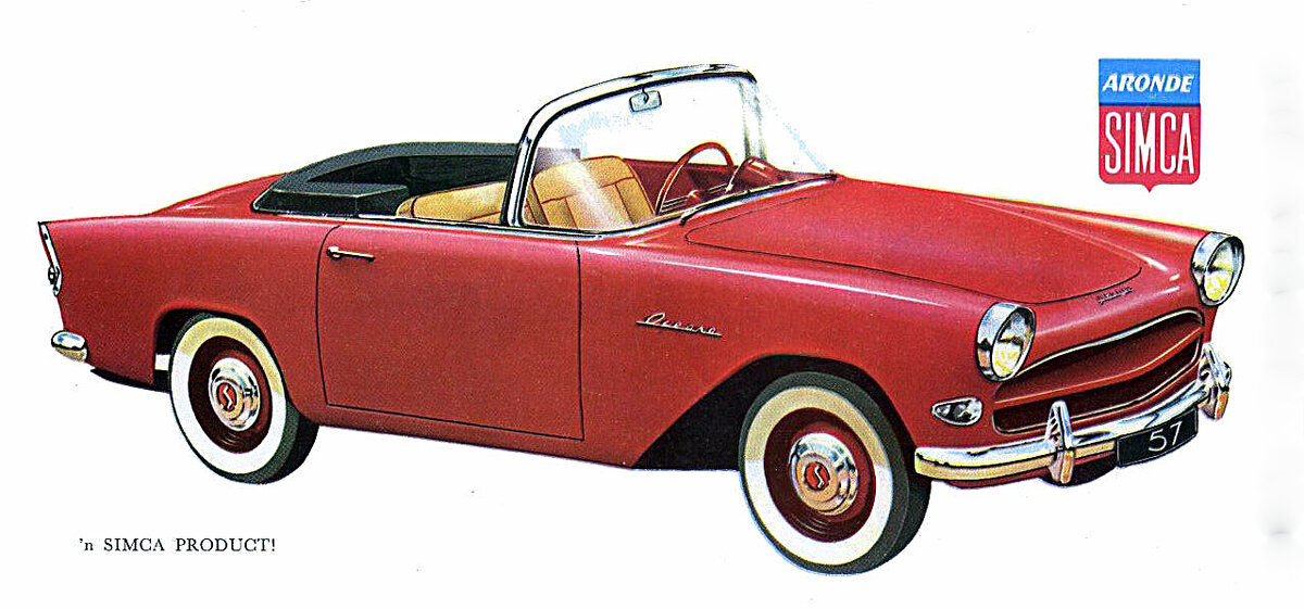 SIMCA-Oceane 1957-1962 гг.