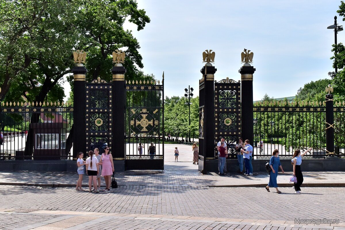 Александровский сад москва старые