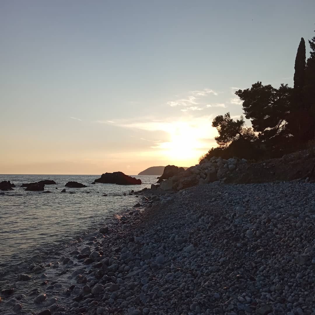 море. закат