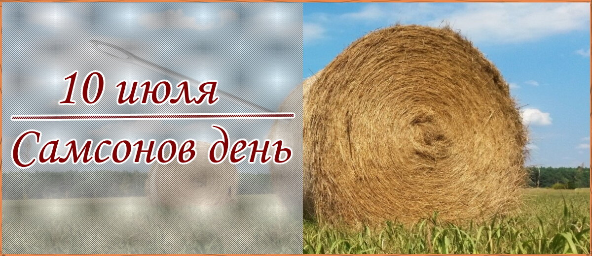 10 июля - Самсонов день
