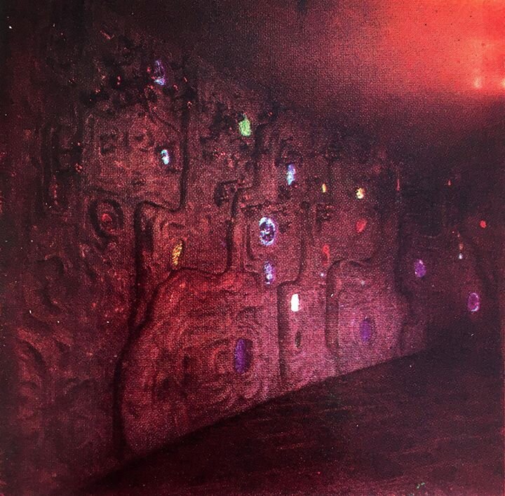 Декоративный рельеф "Боги Шамол" ("Сад ветров").  Автор: А. Кедрин.