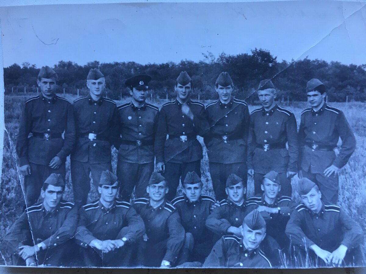 Курс молодого бойца.Казачьи лагеря 1973 год август.