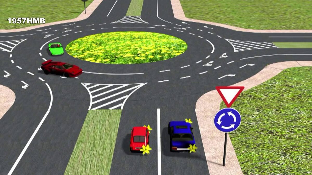 Так вот: поворачивая направо,все же нужно включать ПРАВЫЙ указатель поворота!