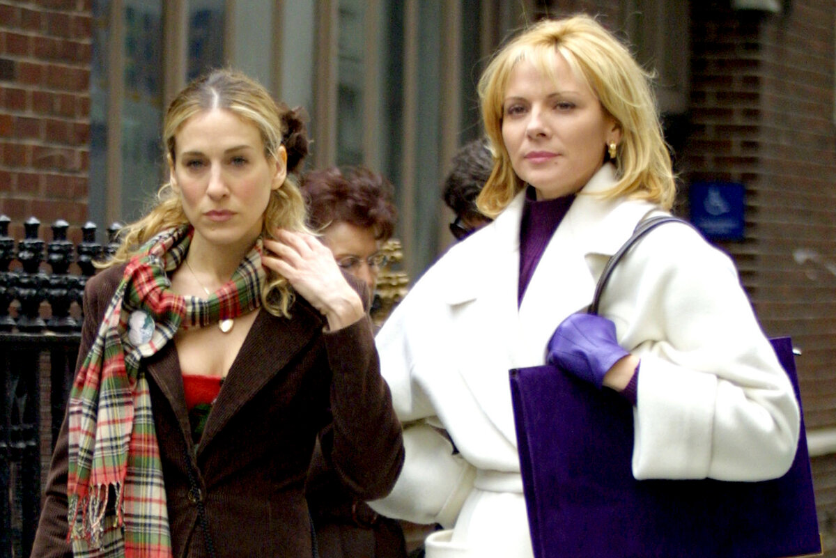 Кадр из сериала "Секс в большом городе", 1998 г.