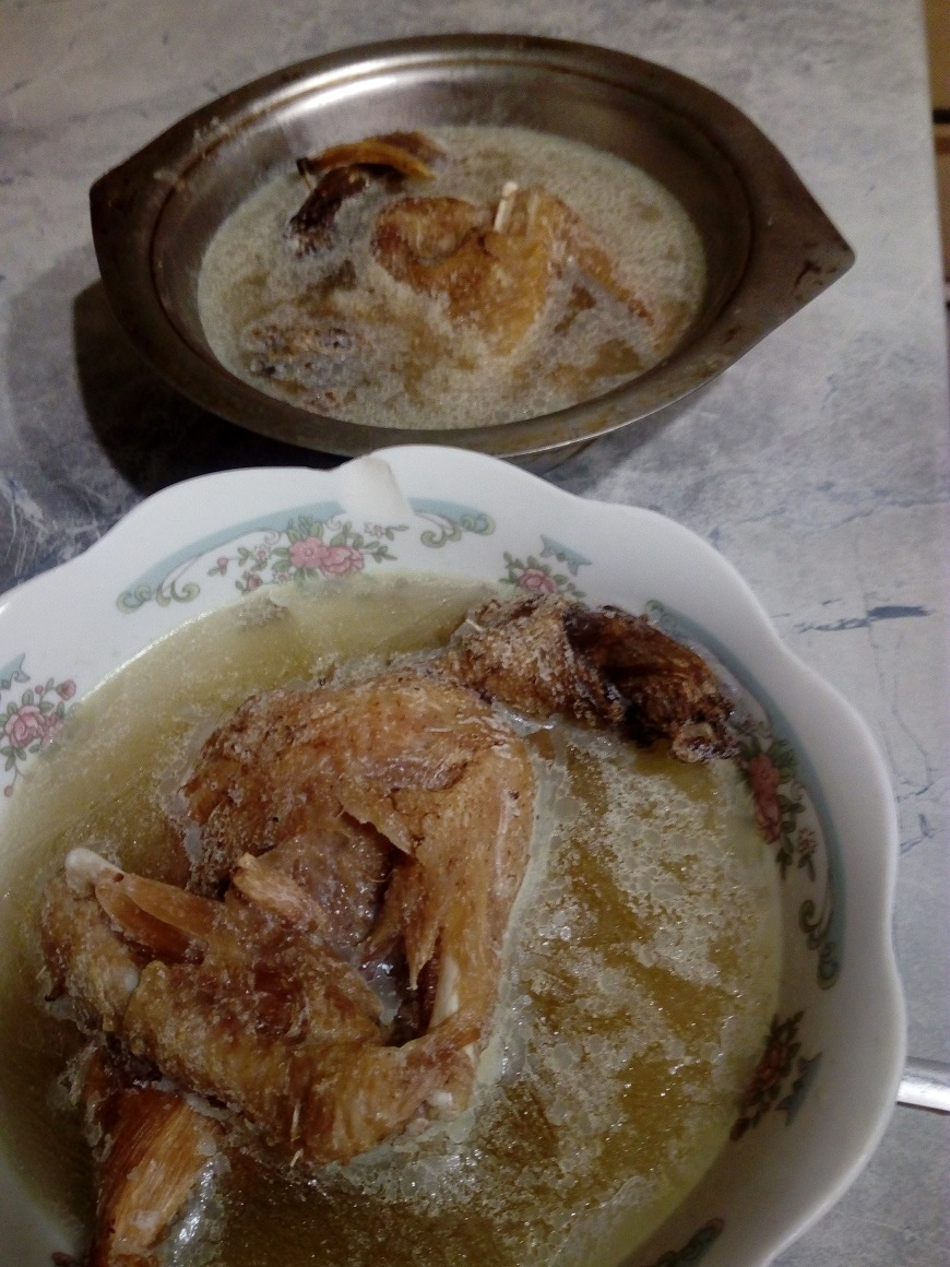 Тушенка из домашней курицы. Личное фото