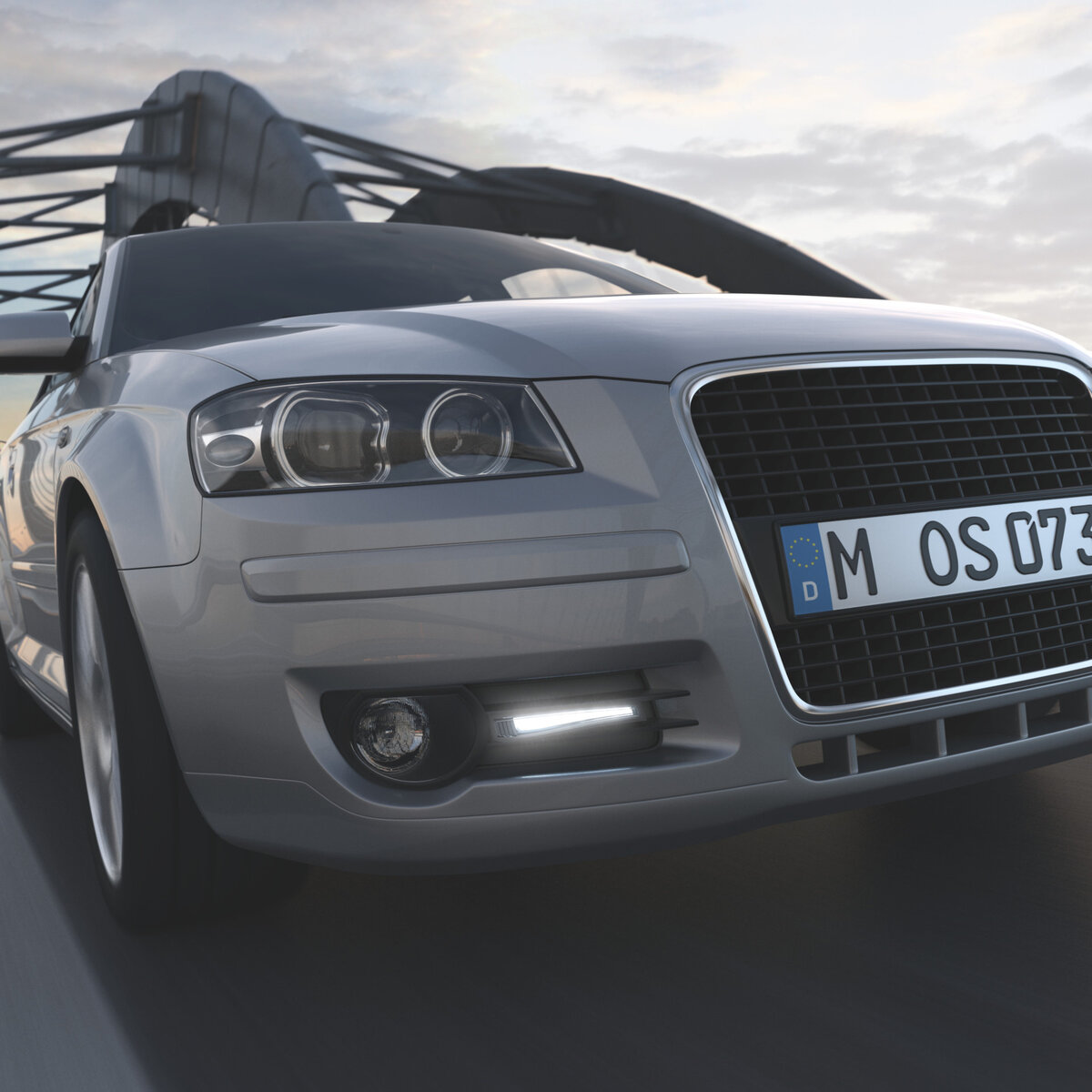 Дневные огни должны светить прямо, а не на дорогу