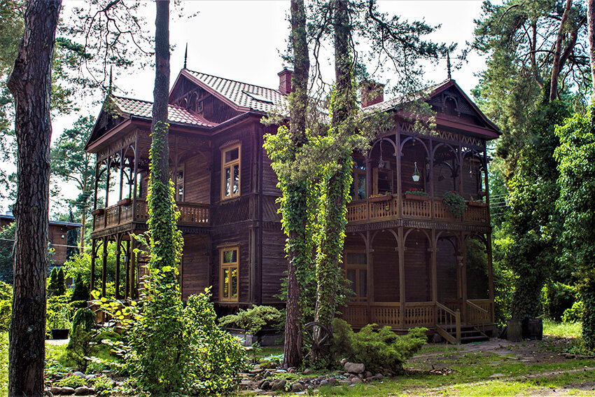 Вилла «Лодусенька» на улице Харбацной (Чайной), 6. Фото М. Саламановича