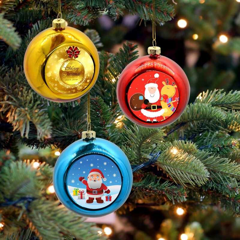 Выбираем шарик. Золотой. Красный. Голубой.