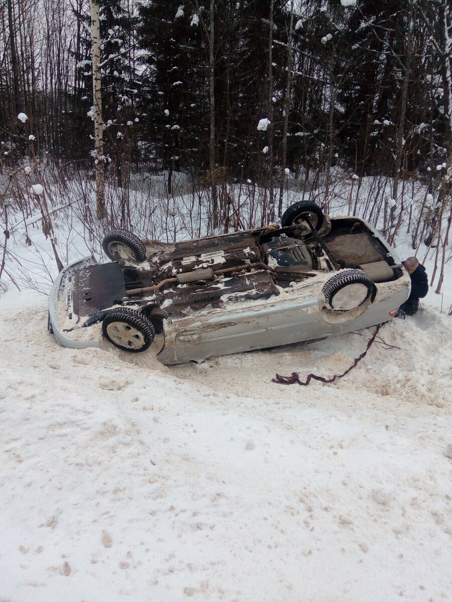 Одна из аварий в злополучном месте