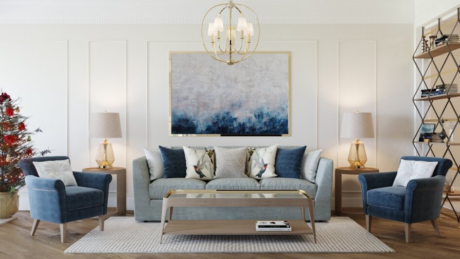 Гостиная в современном стиле