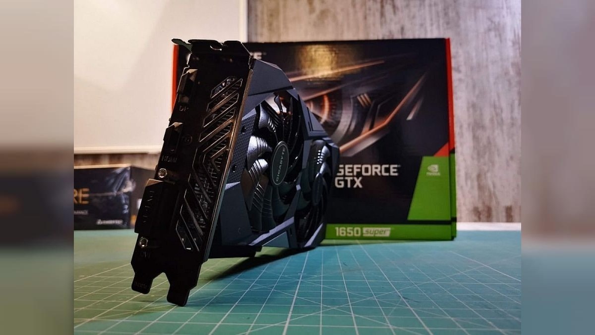 NVIDIA GEFORCE GTX 1650 SUPER.