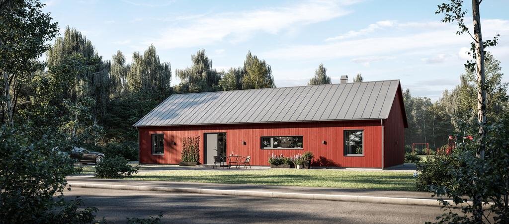 Фасады дома.