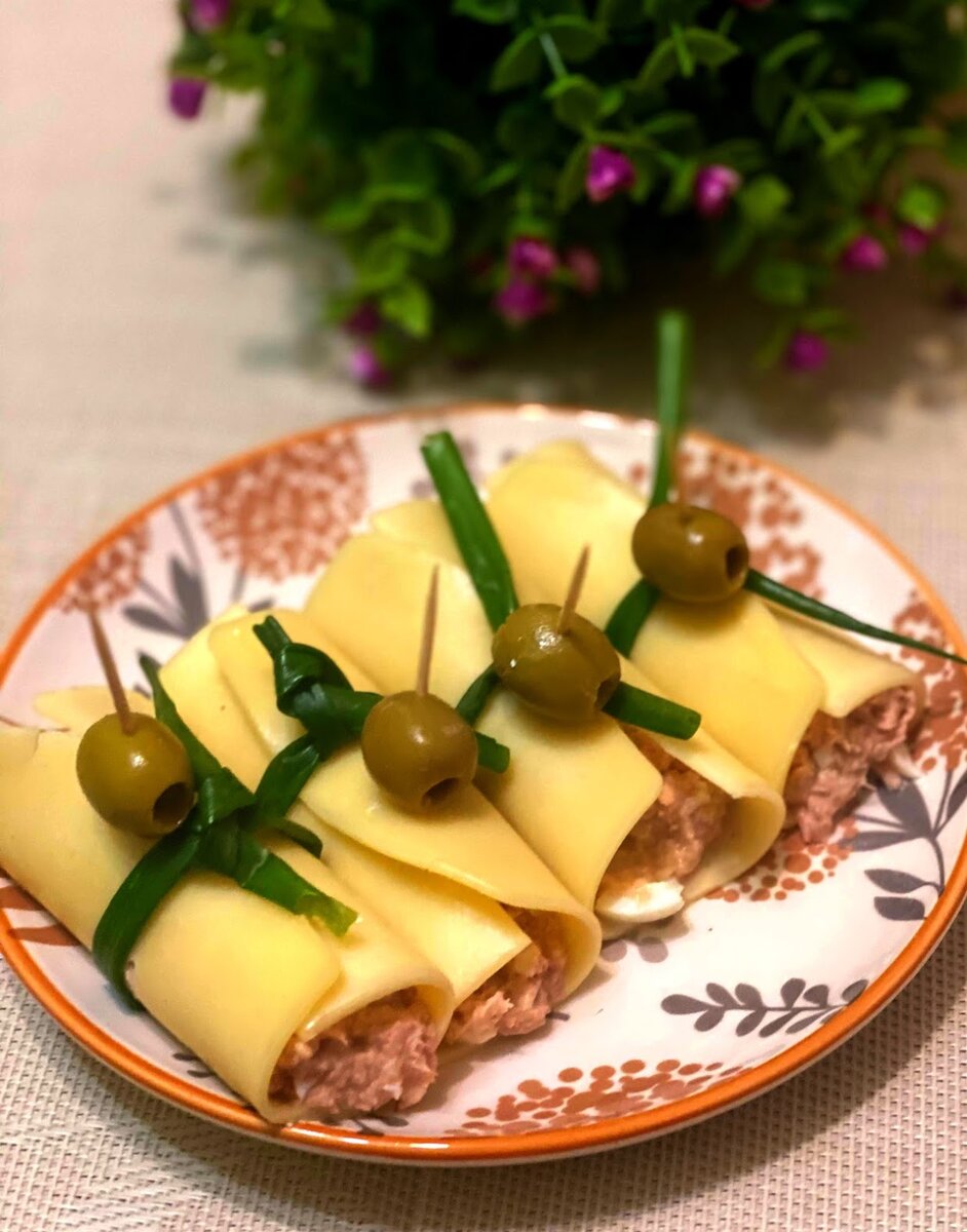 Закуски с сыром