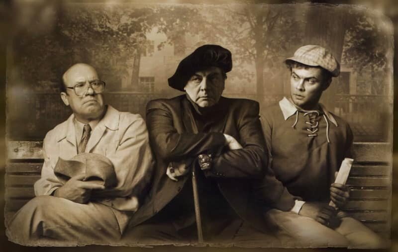 Разговор Воланда с Берлиозом и Бездомным на Патриарших прудах