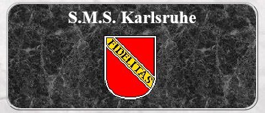 Герб легкого крейсера "Карлсруэ"