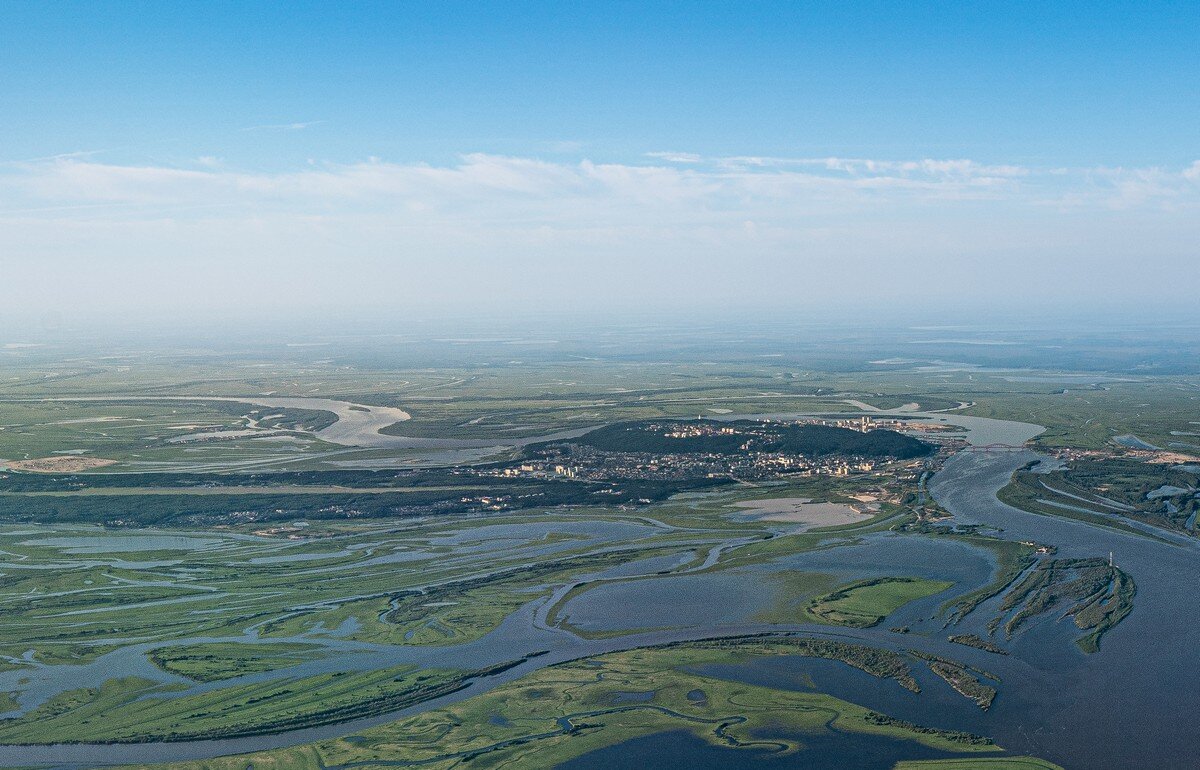 Иртыш Ханты Мансийск зима