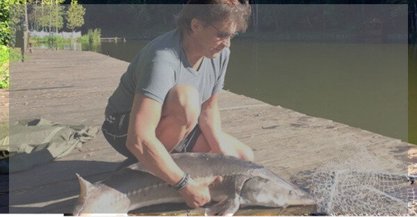 Александр Домогаров на реке Истре(взято в свободном доступе)