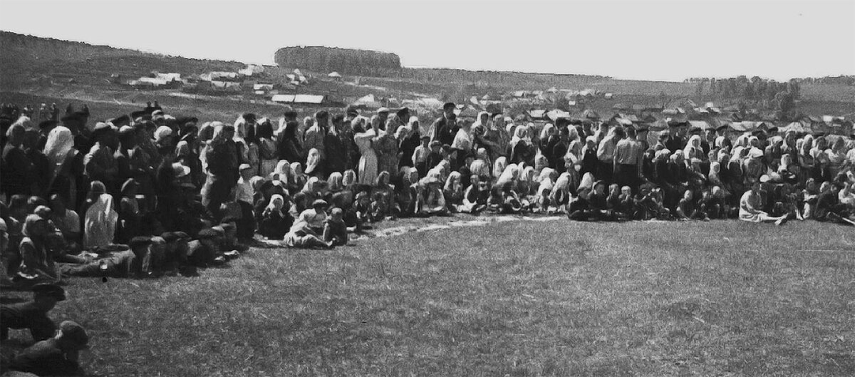 Сабантуй, фото нач. ХХ в.