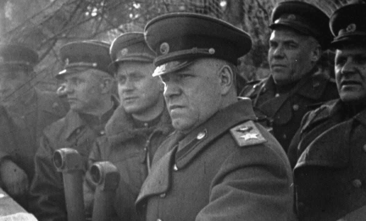 Маршал Жуков 1944. Жуков военные операции