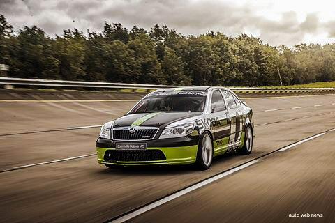 Это самая быстрая Skoda Octavia RS в мире.